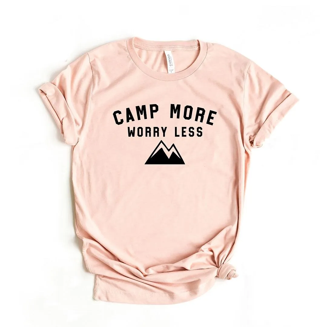 Camp More Mountain Short Sleeve Crewnneck Tee sold by Zulily product image thumbnail 3