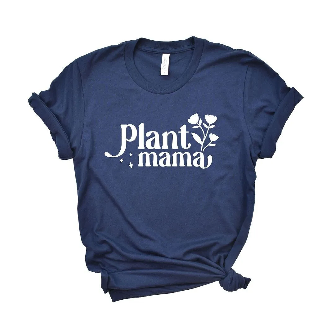 Floral Plant Mama Short Sleeve Crewnneck Tee sold by Zulily product image thumbnail 2