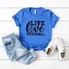 Live Love Baseball Short Sleeve Crewnneck Tee sold by Zulily