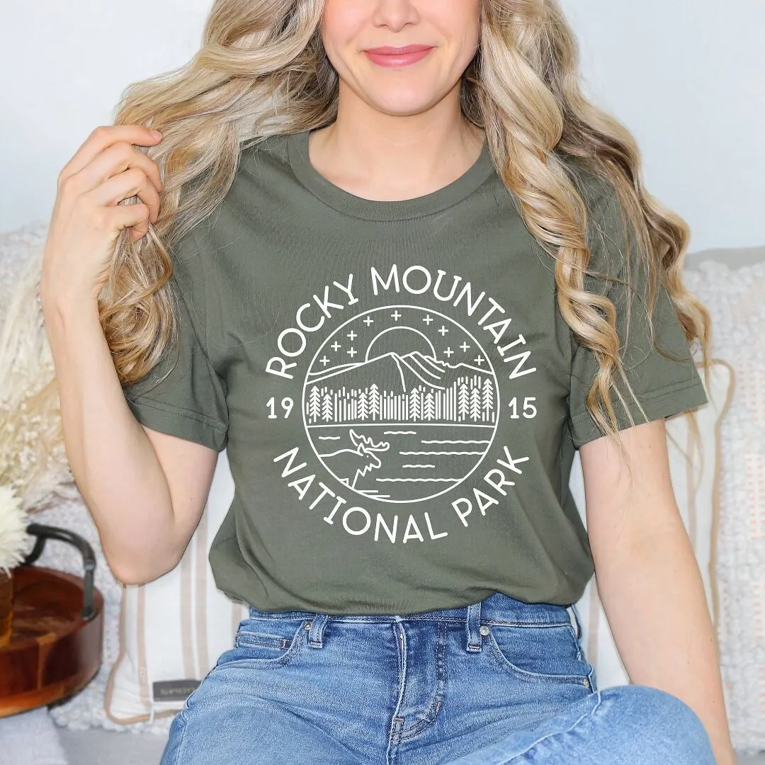 Rocky Mountain National Park Short Sleeve Crewnneck Tee sold by Zulily product image thumbnail 4
