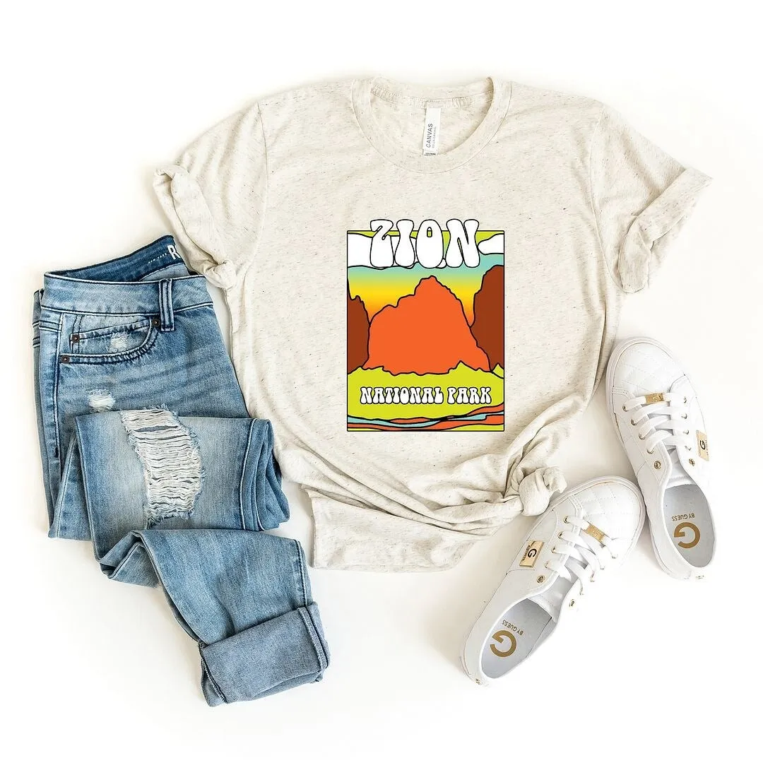 Vintage Zion Short Sleeve Crewnneck Tee sold by Zulily product image thumbnail 2