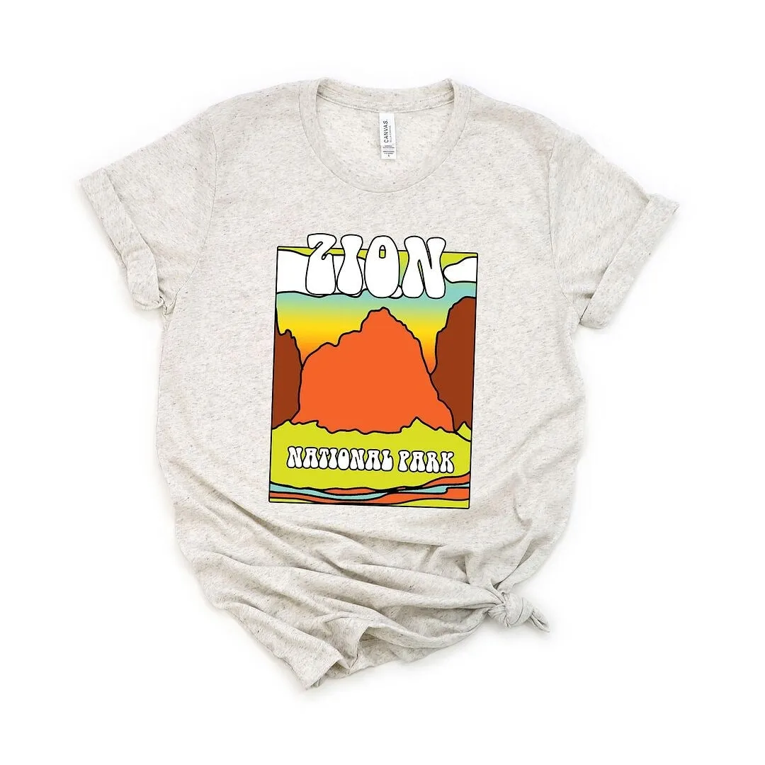 Vintage Zion Short Sleeve Crewnneck Tee sold by Zulily