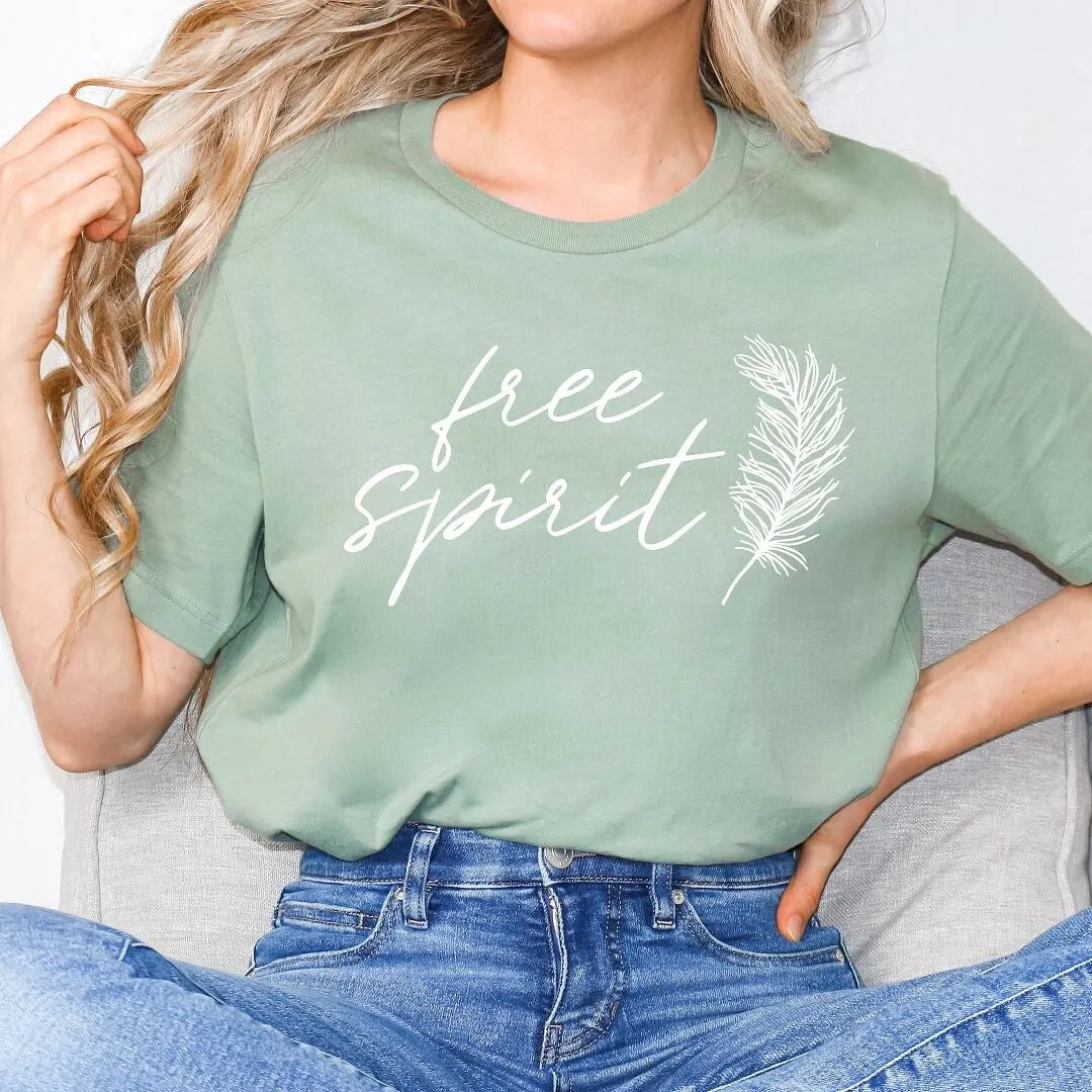Free Spirit Short Sleeve Crewnneck Tee sold by Zulily product image thumbnail 4