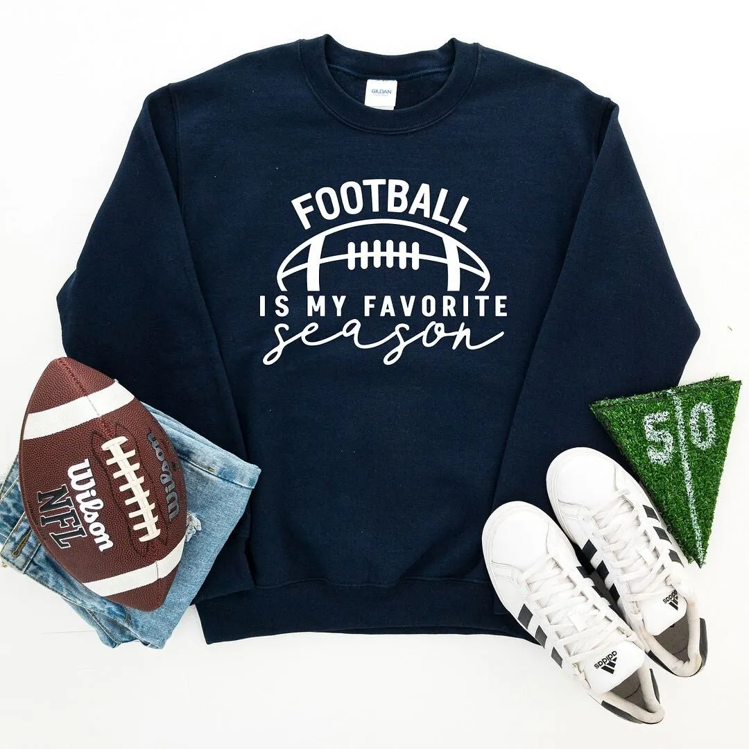 Football Is My Favorite Season Ball Graphic Sweatshirt sold by Zulily product image thumbnail 3
