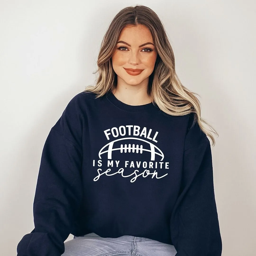 Football Is My Favorite Season Ball Graphic Sweatshirt sold by Zulily product image thumbnail 2