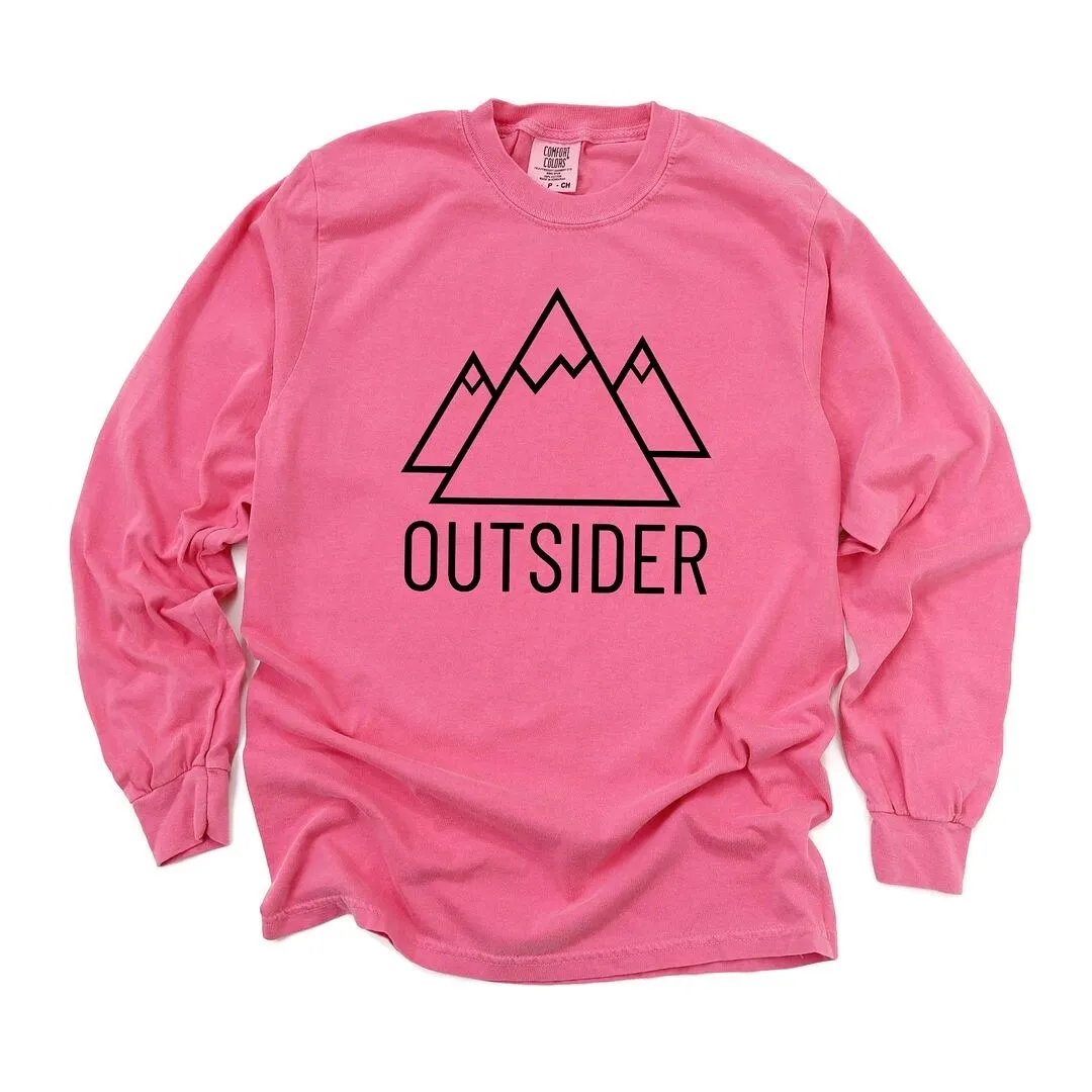 Outsider Mountains Garment Dyed Long Sleeve sold by Zulily product image thumbnail 4