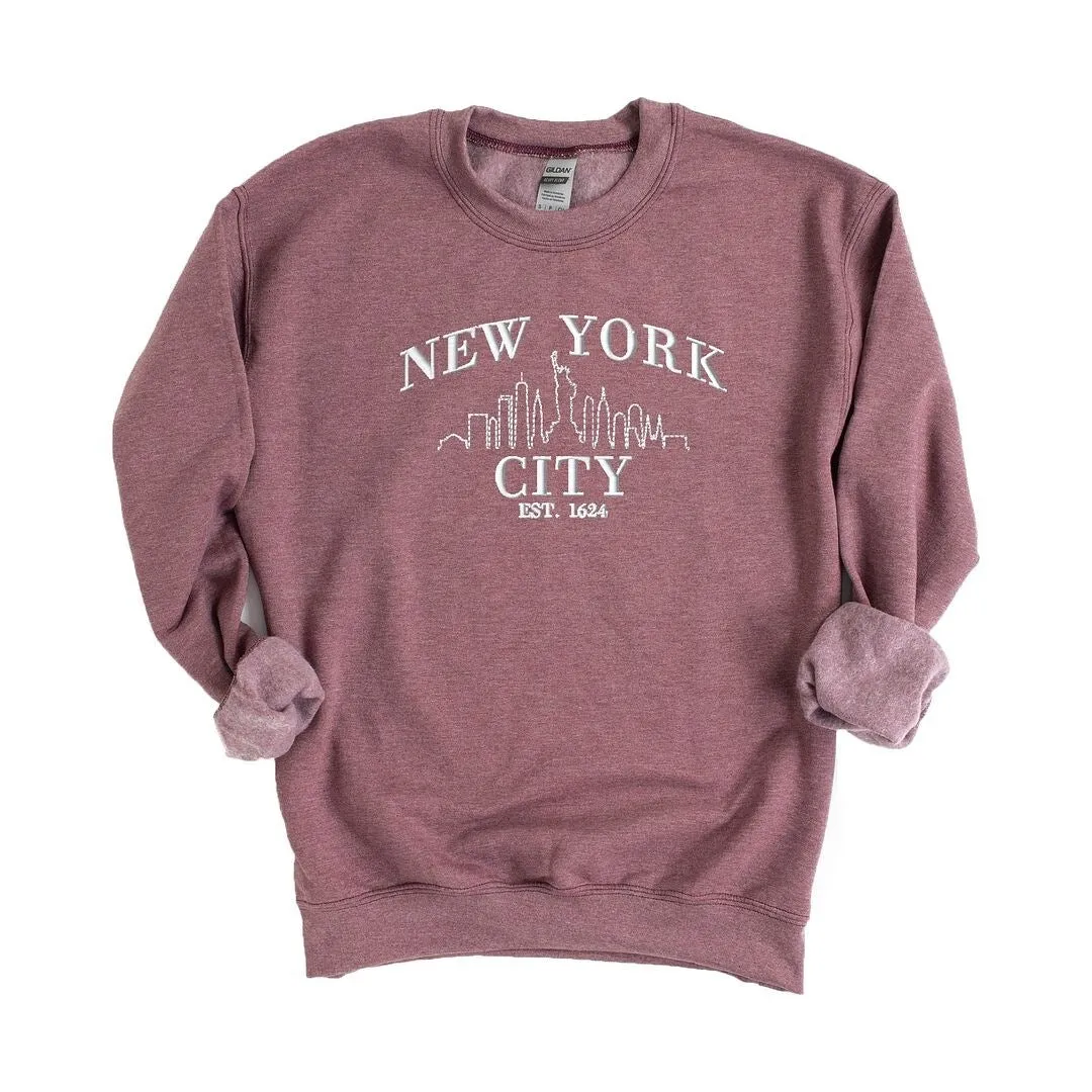 Embroidered New York City Graphic Sweatshirt sold by Zulily product image thumbnail 2