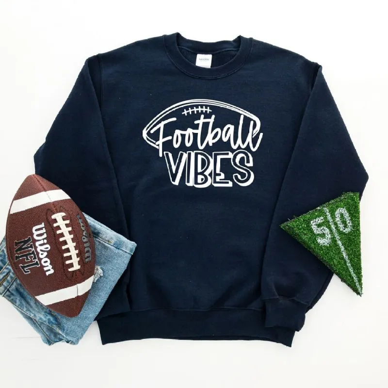Football Vibes Graphic Sweatshirt sold by Zulily