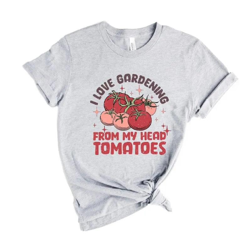 I Love Gardening Short Sleeve Crewnneck Tee sold by Zulily