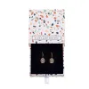 Cubic Zirconia Circular Drop Criss Cross Earrings - In Gift Box - White sold by Zulily