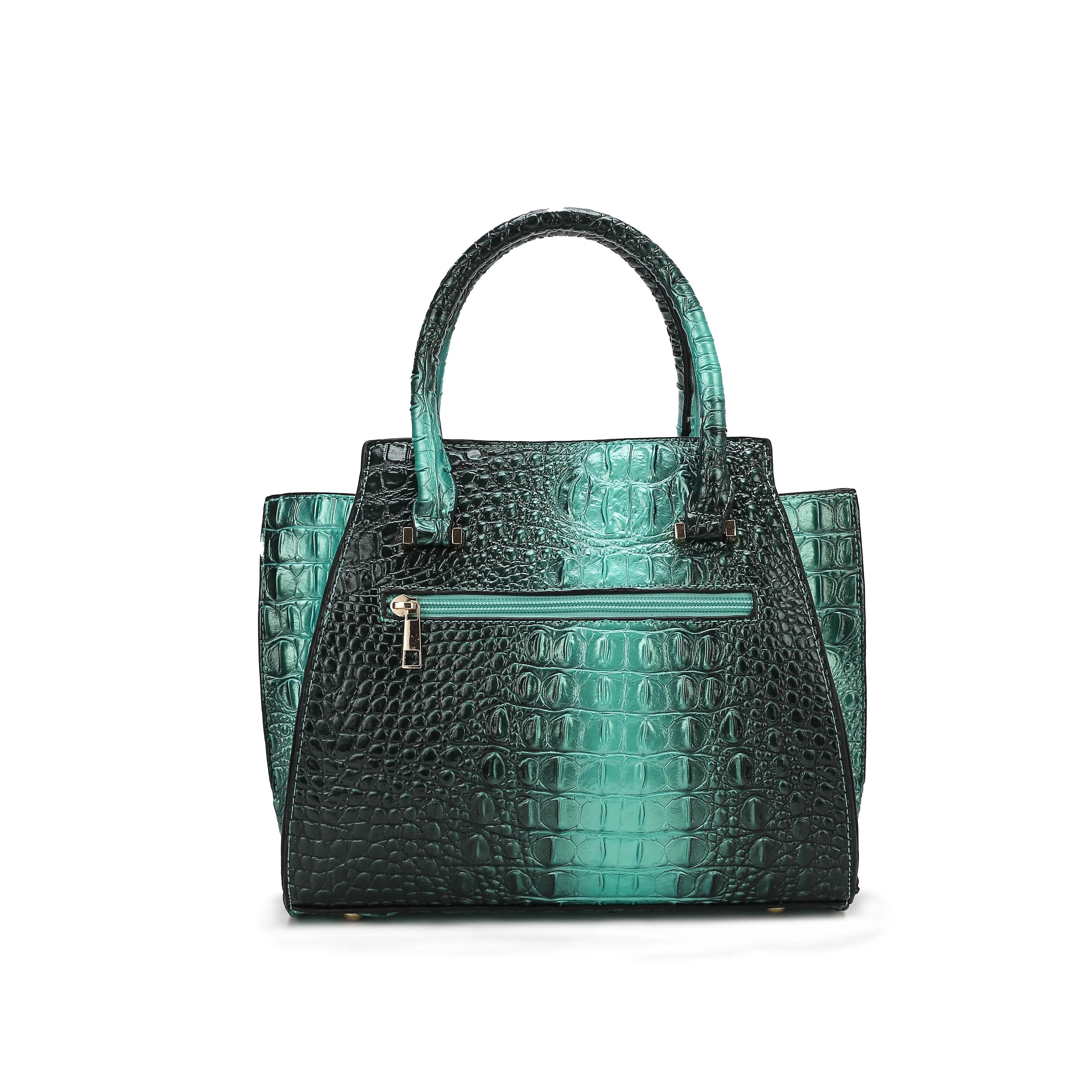 Bently False Croc-Embossed Tote & Wallet Set - 2 PCS sold by Zulily product image thumbnail 4