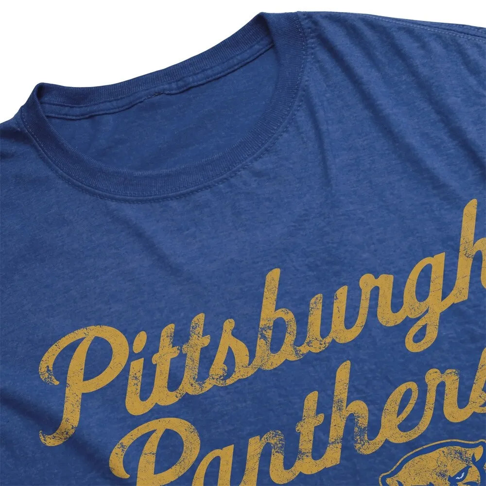 University Of Pittsburgh Spirit Collection Sabre Unisex Adult Heathered Premium T Shirt,Royal Blue sold by Zulily product image thumbnail 3