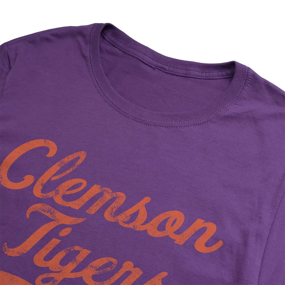 Clemson University Spirit Collection Sabre Unisex Adult Premium T Shirt,Purple sold by Zulily product image thumbnail 5