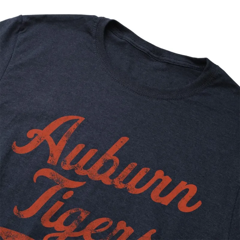 Auburn University Spirit Collection Sabre Unisex Adult Heathered Premium T Shirt,Navy sold by Zulily
