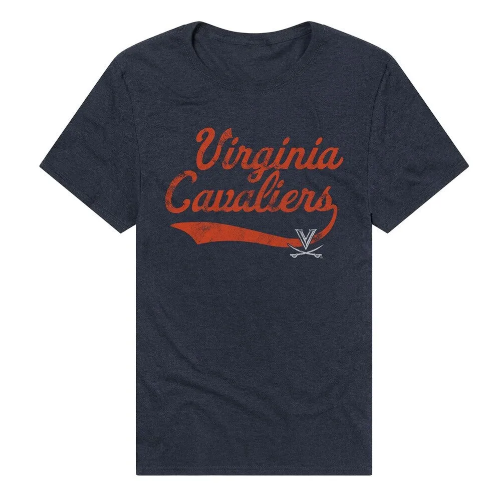 University Of Virginia Spirit Collection Sabre Unisex Adult Heathered Premium T Shirt,Navy sold by Zulily product image thumbnail 4