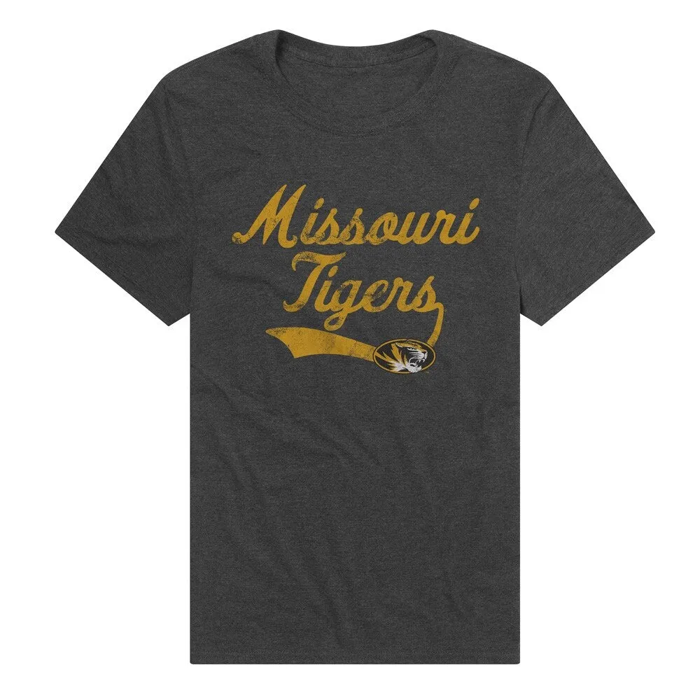 University Of Missouri Spirit Collection Sabre Unisex Adult Heathered Premium T Shirt,Charcoal sold by Zulily product image thumbnail 4