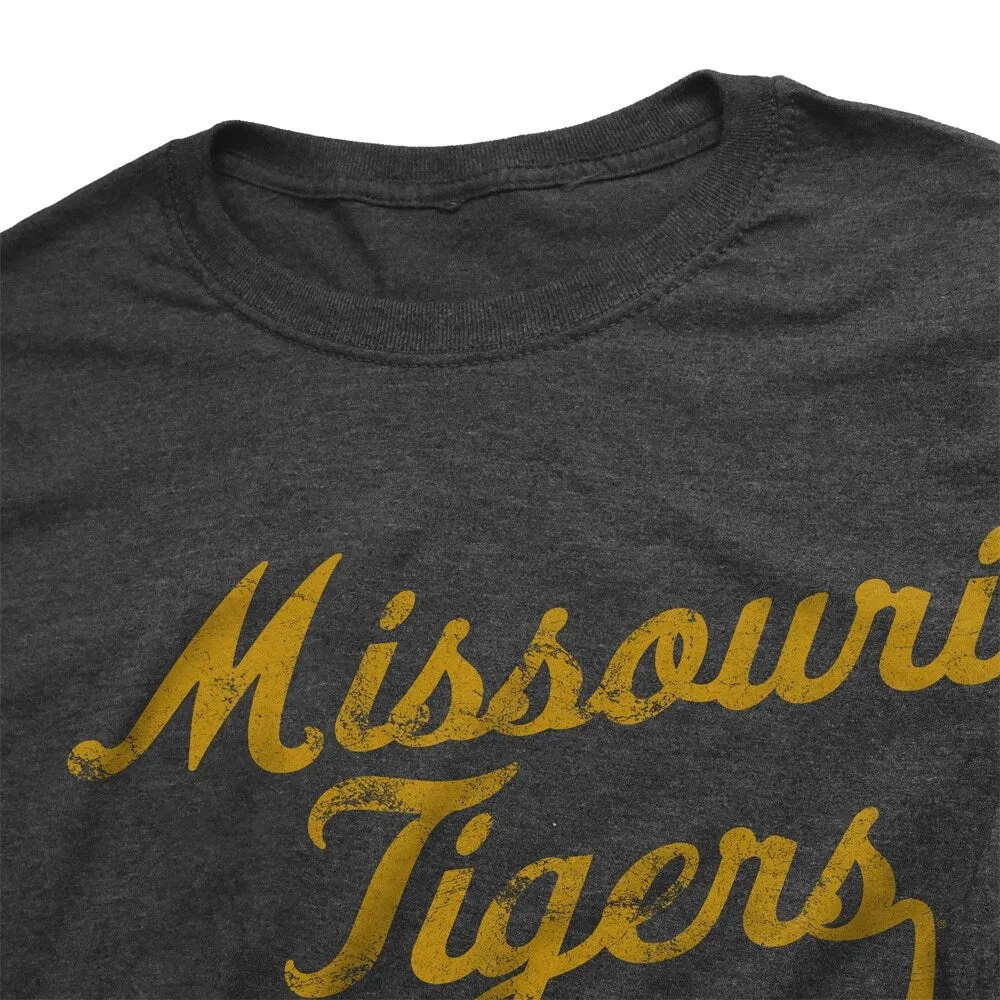 University Of Missouri Spirit Collection Sabre Unisex Adult Heathered Premium T Shirt,Charcoal sold by Zulily product image thumbnail 2