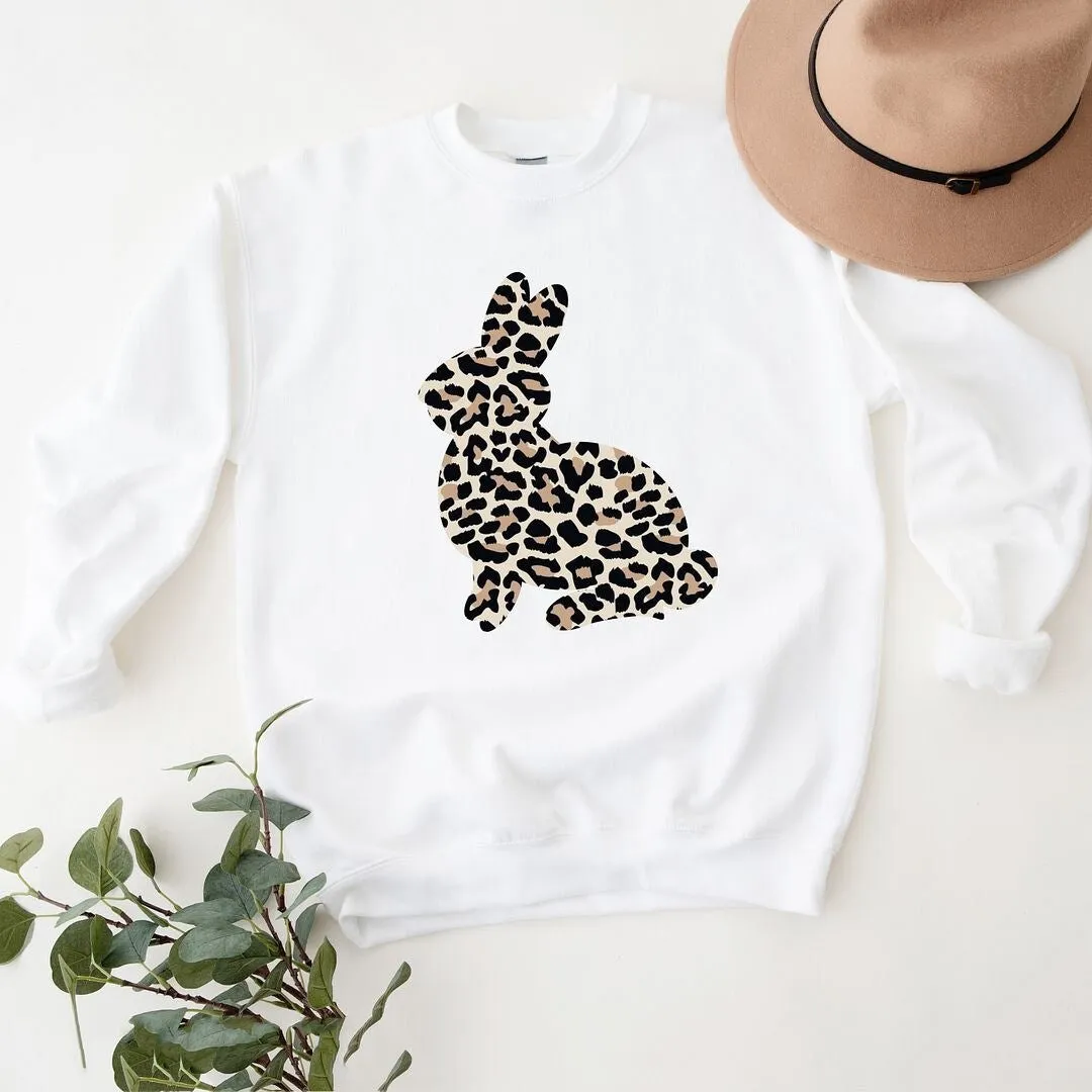 Leopard Bunny Graphic Sweatshirt sold by Zulily product image thumbnail 4