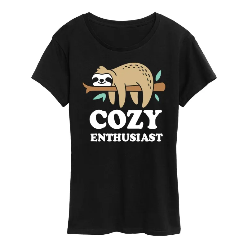 Women's Cozy Enthusiast Short Sleeve Tee sold by Zulily