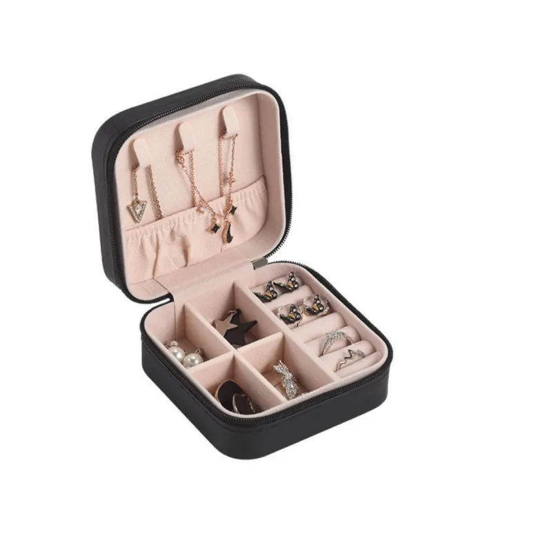 Black Jewelry Mini Travel Case sold by Zulily