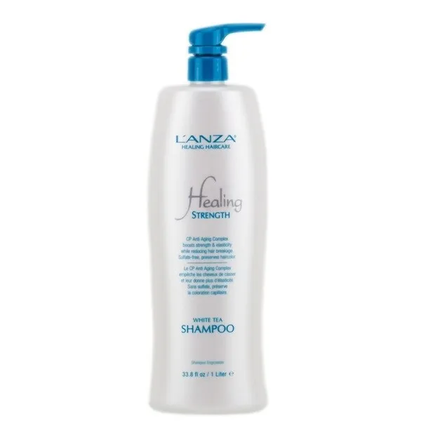 L'anza Healing Strength White Tea Shampoo 1 L sold by Zulily product image thumbnail 2