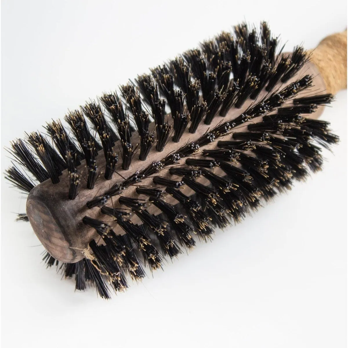 Cork Handle 65mm Round Professional Boar Bristle Brush sold by Zulily product image thumbnail 2