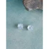 YS Gems Sterling Silver Rainbow Moonstone Round Stud Earring - 0.24 x 0.24 sold by Zulily
