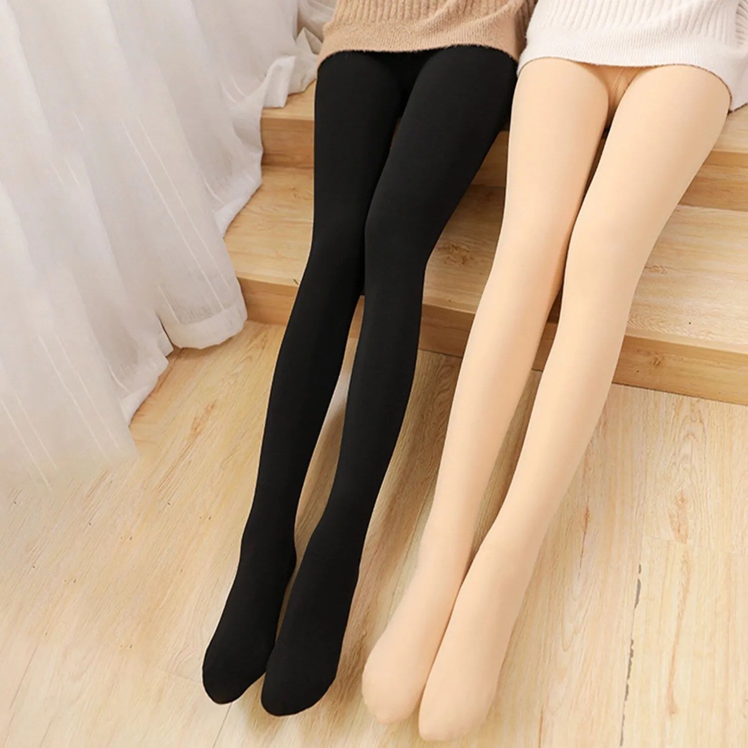 Flesh Thickened Pantyhose sold by Zulily