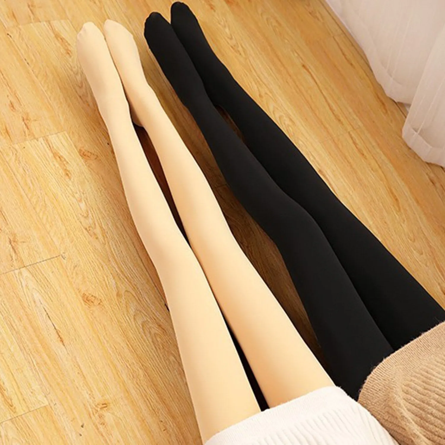 Flesh Thickened Pantyhose sold by Zulily product image thumbnail 2