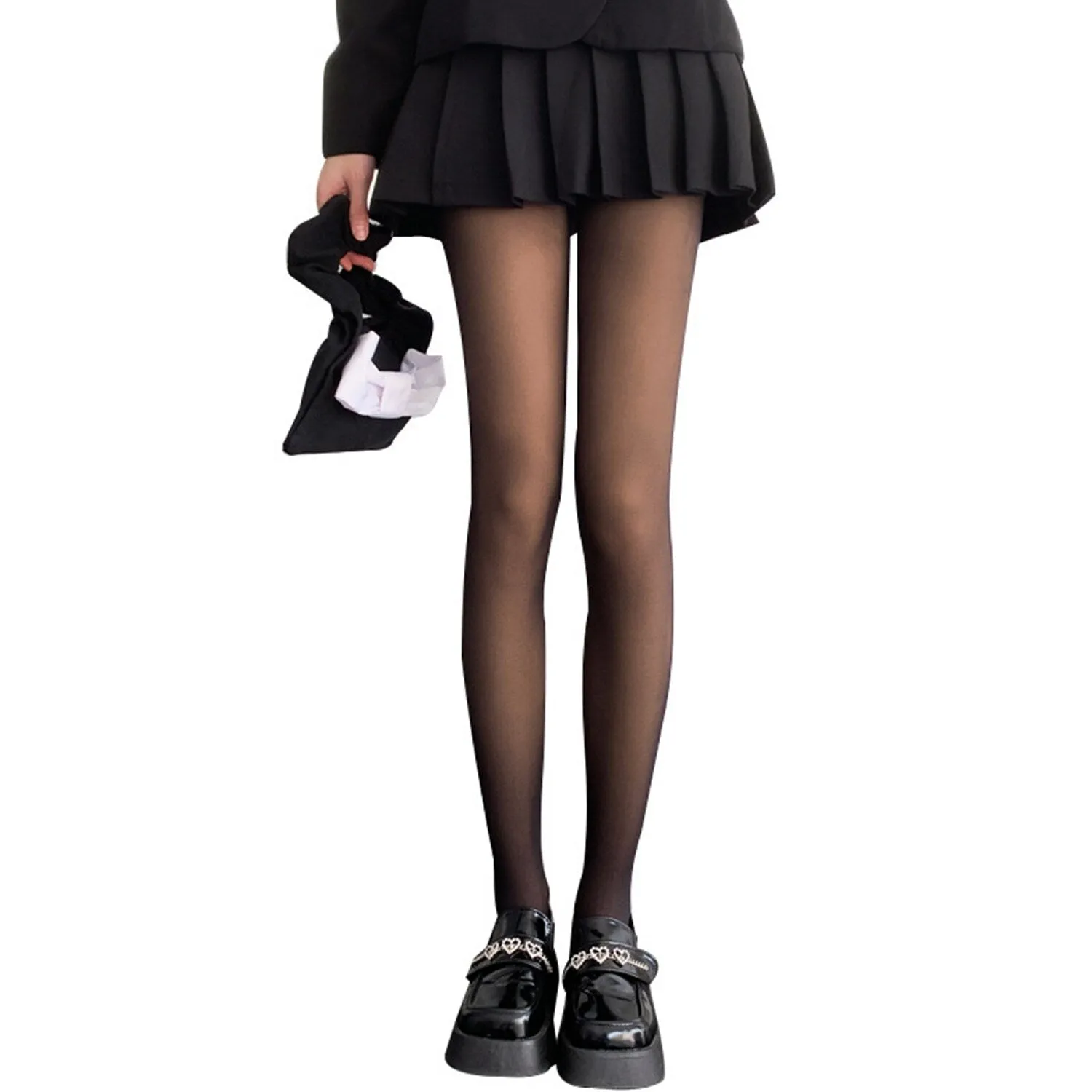 Black Thickened Pantyhose sold by Zulily product image thumbnail 3