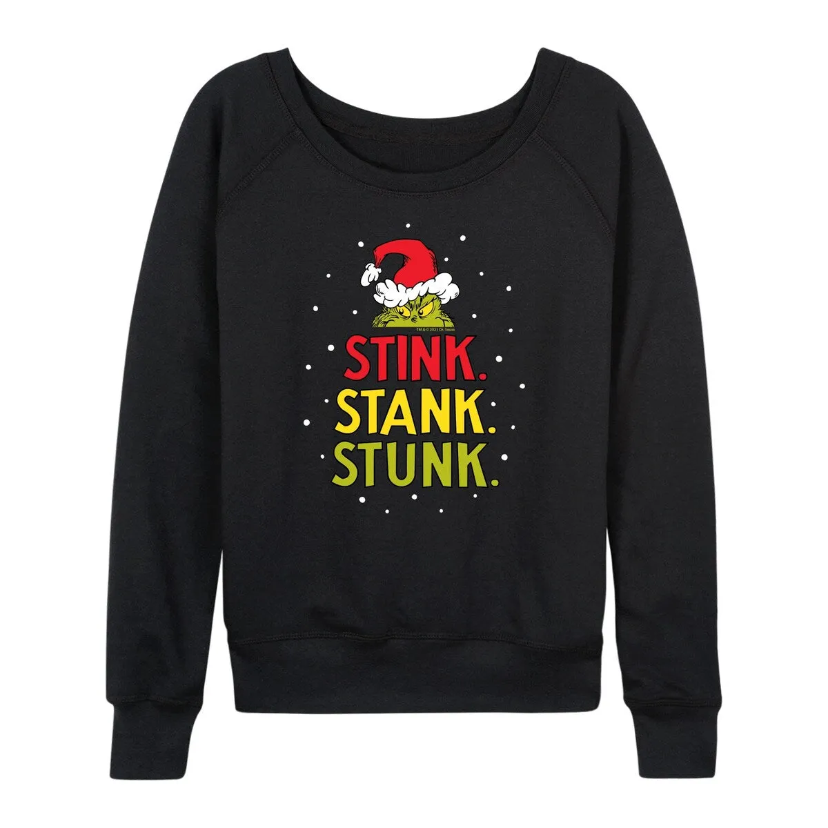 Women's The Grinch Stink Stank Stunk Light Weight Pullover sold by Zulily