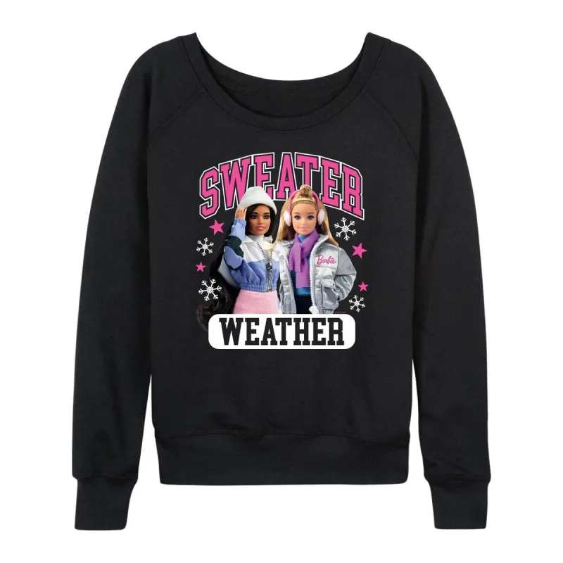 Women's Barbie Sweater Weather Light Weight Pullover sold by Zulily