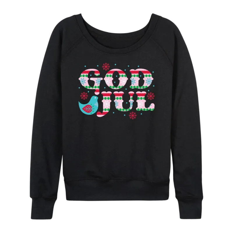 Women's God Jul Light Weight Pullover sold by Zulily