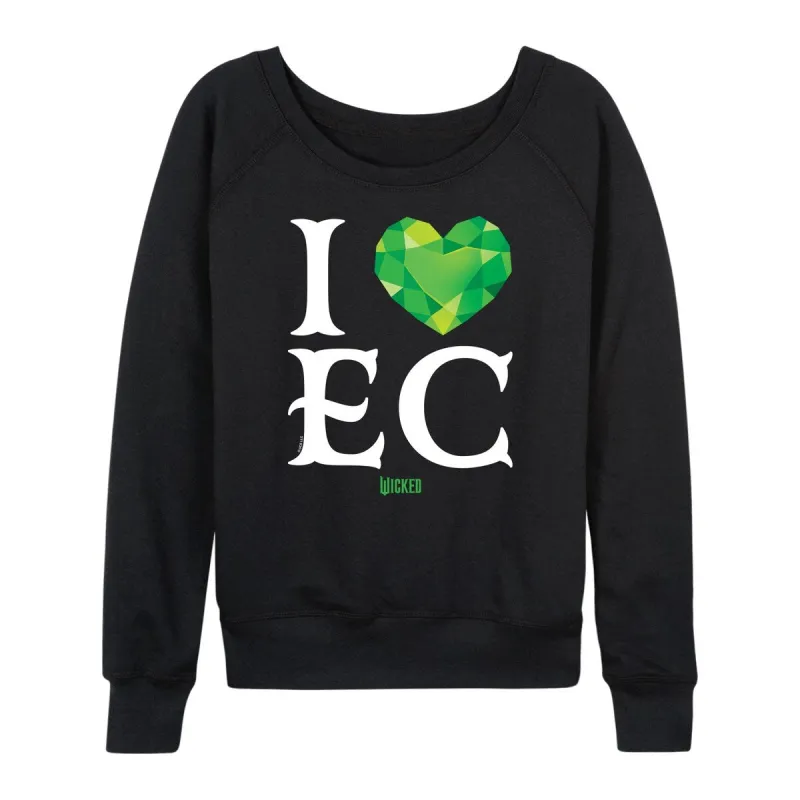 Women's Wicked I Love EC Light Weight Pullover sold by Zulily
