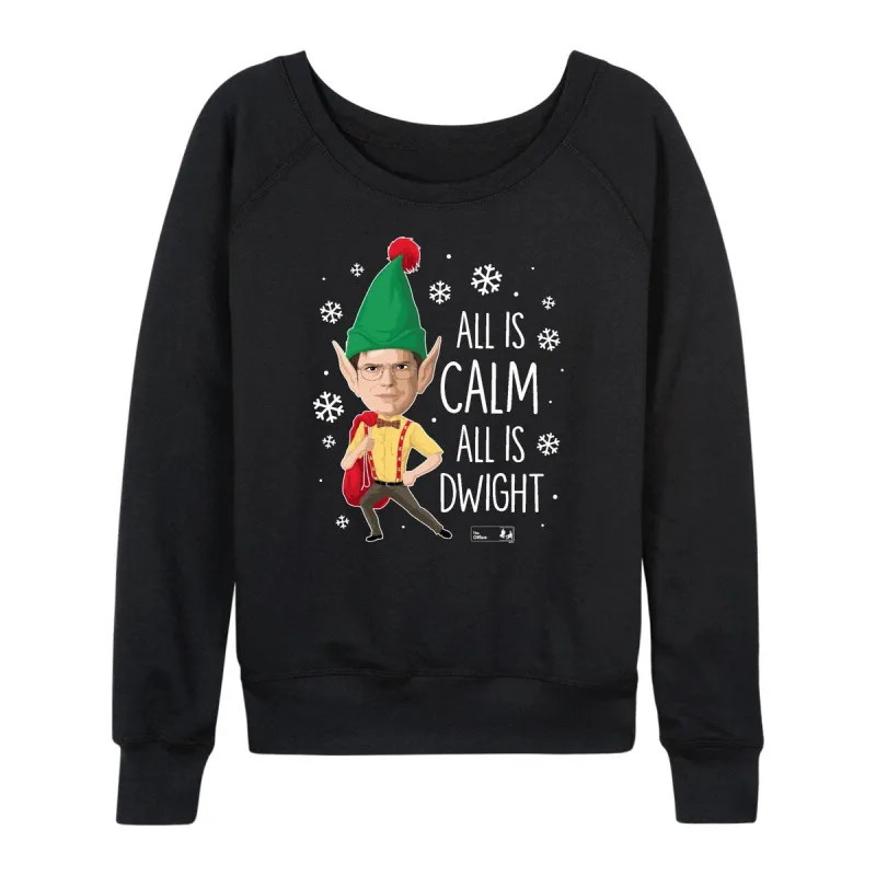 Women's The Office All Is Calm All Is Dwight Light Weight Pullover sold by Zulily