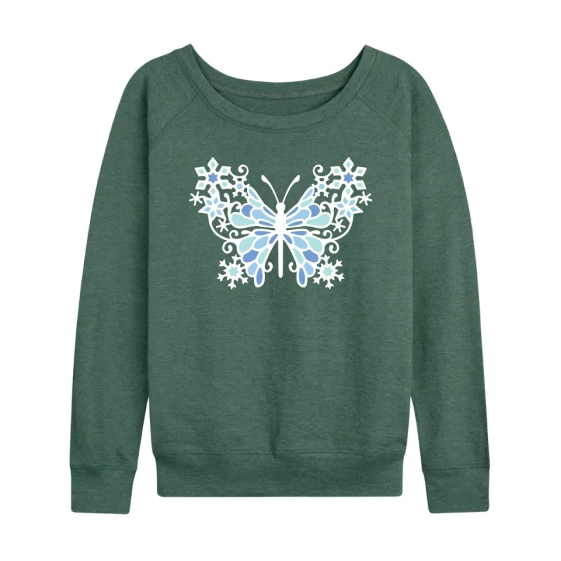 Women's Winter Butterfly Light Weight Pullover sold by Zulily