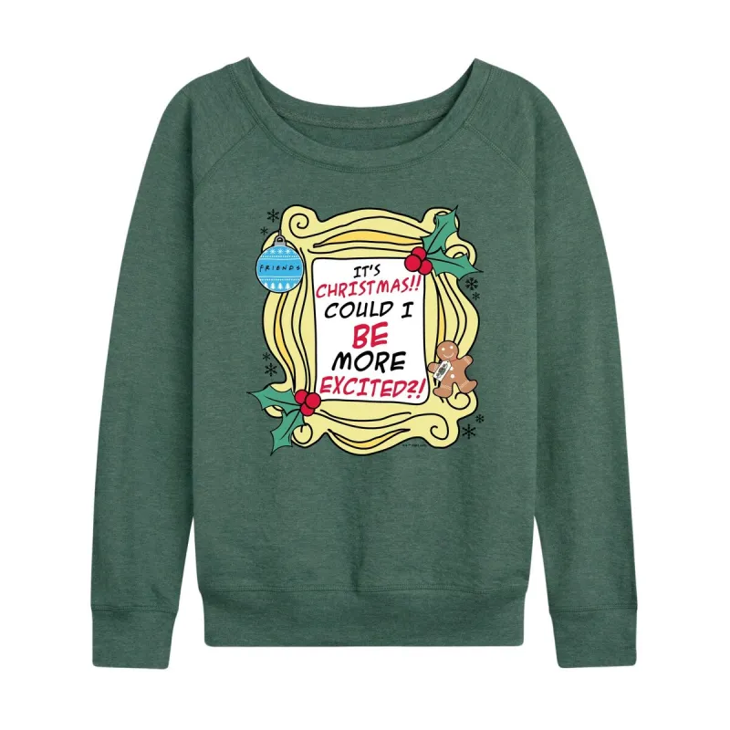 Women's Friends It's Christmas Light Weight Pullover sold by Zulily