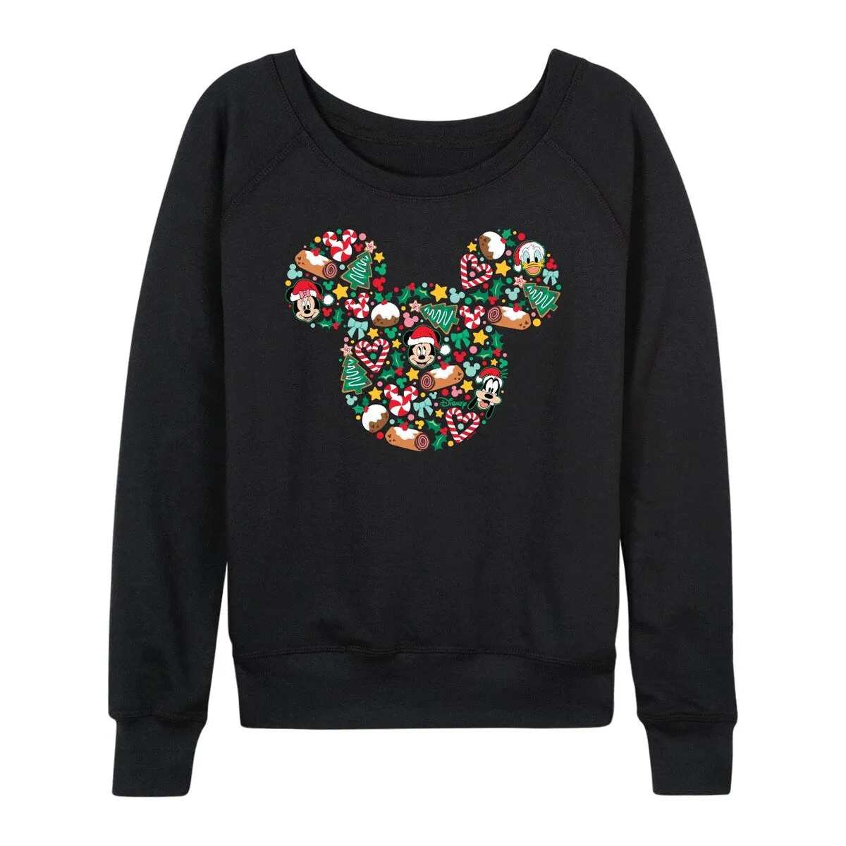 Women's Disney Mickey Head Light Weight Pullover sold by Zulily