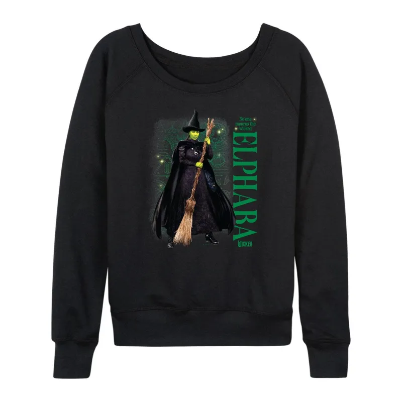 Women's Plus Wicked Elphaba No One Mourns Light Weight Pullover sold by Zulily