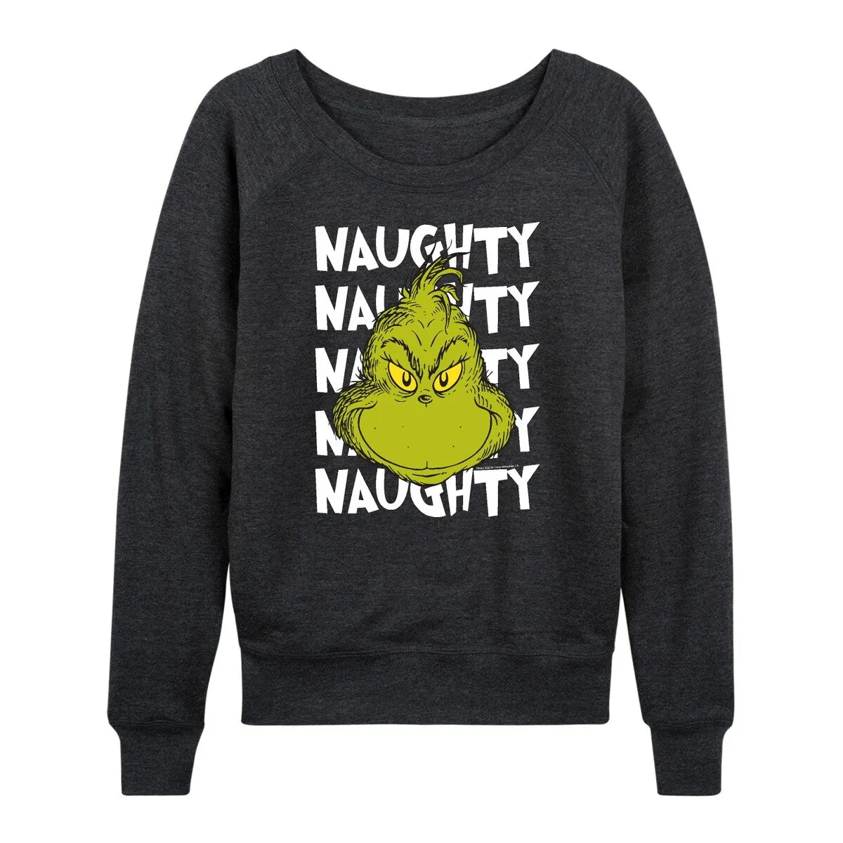 Women's The Grinch Naughty Grinch Light Weight Pullover sold by Zulily