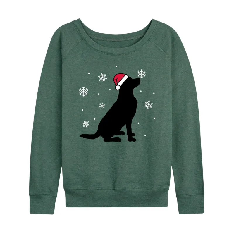 Women's Dog With Snowflakes Light Weight Pullover sold by Zulily