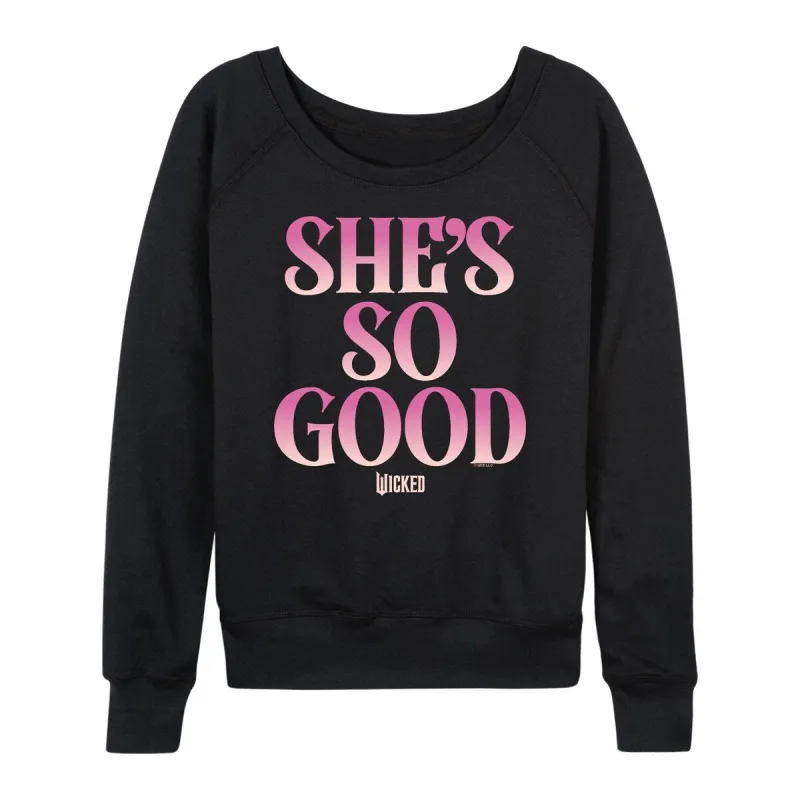 Women's Plus Wicked She's So Good Light Weight Pullover sold by Zulily
