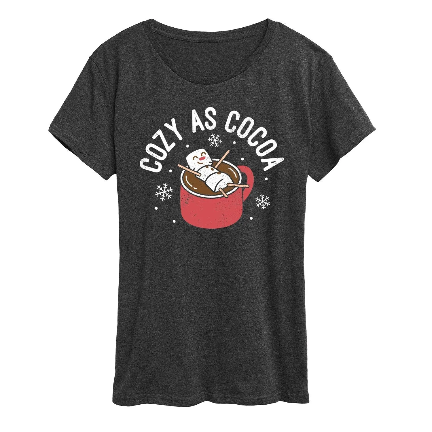 Women's Cozy As Cocoa Short Sleeve Tee sold by Zulily