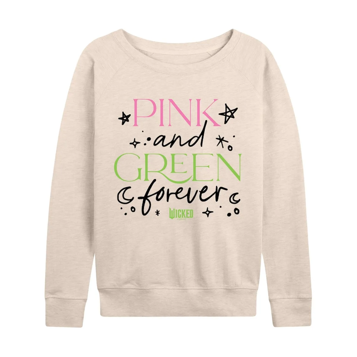Women's Plus Wicked Pink and Green Light Weight Pullover sold by Zulily