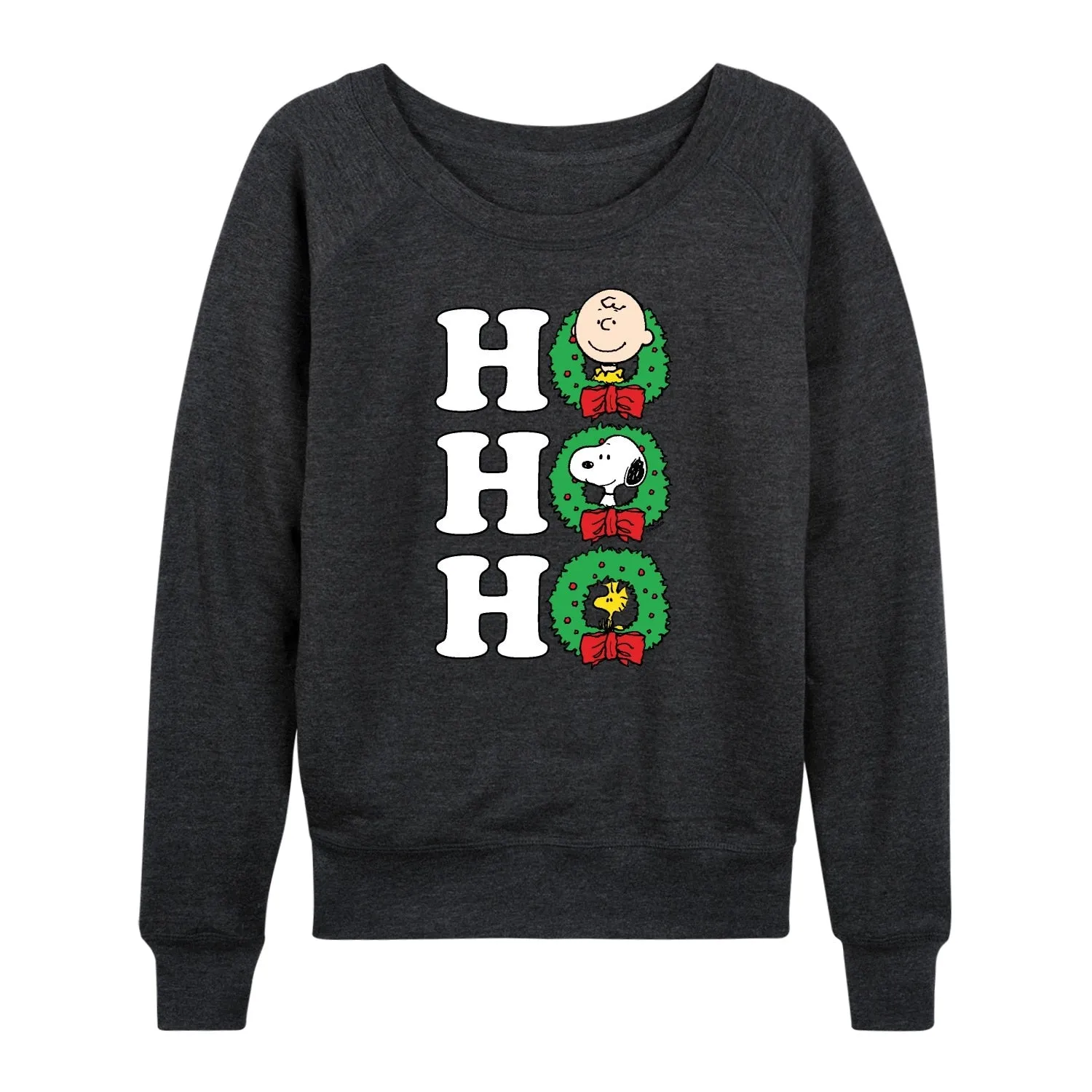 Women's Peanuts Ho Ho Ho Light Weight Pullover sold by Zulily