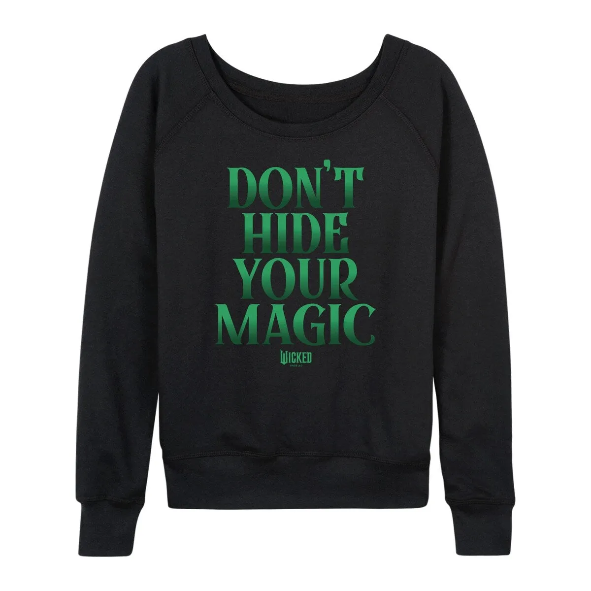 Women's Plus Wicked Don't Hide Your Magic Light Weight Pullover sold by Zulily