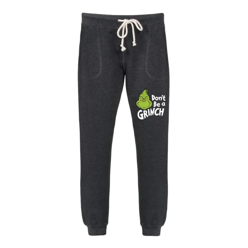 Women's The Grinch Don't Be A Grinch Jogger sold by Zulily