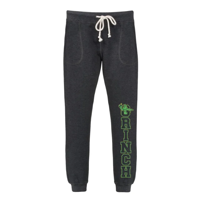 Women's The Grinch Varsity Jogger sold by Zulily