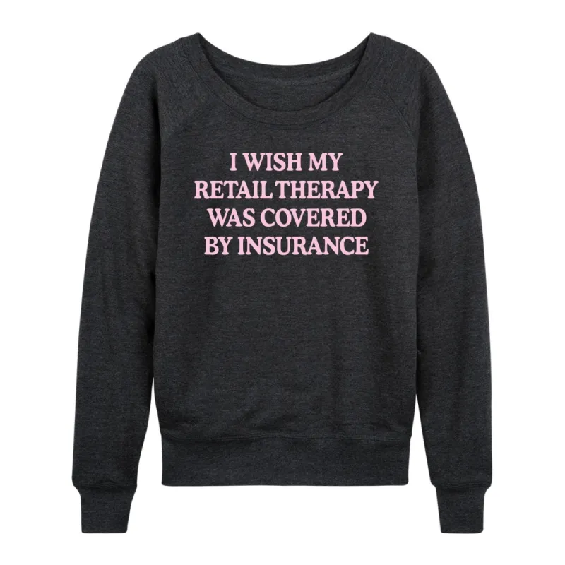 Women's Retail Therapy Light Weight Pullover sold by Zulily