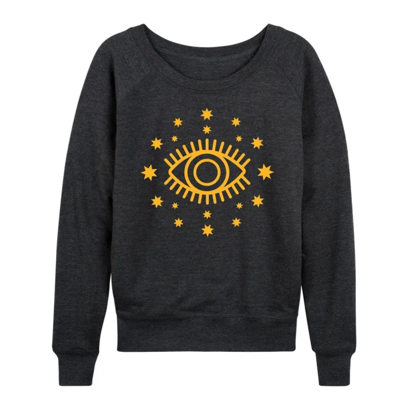 Women's Eye And Stars Light Weight Pullover sold by Zulily
